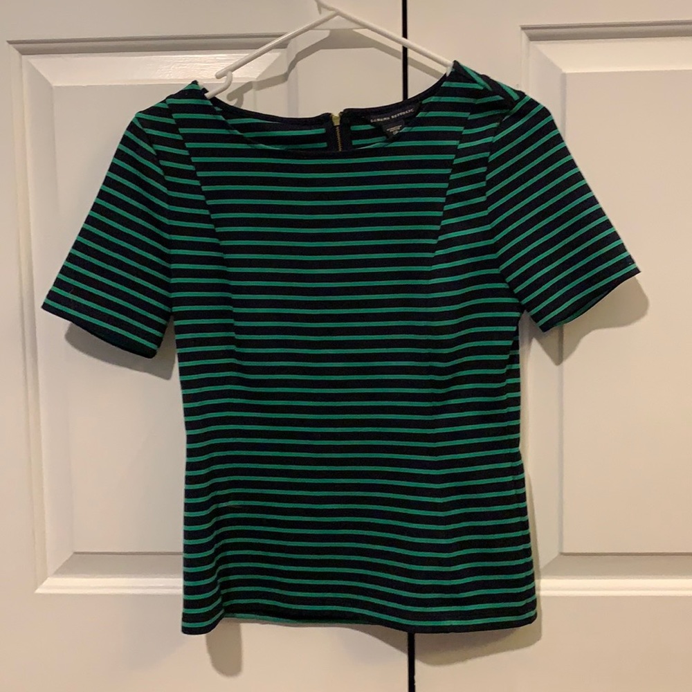 Banana republic striped shirt